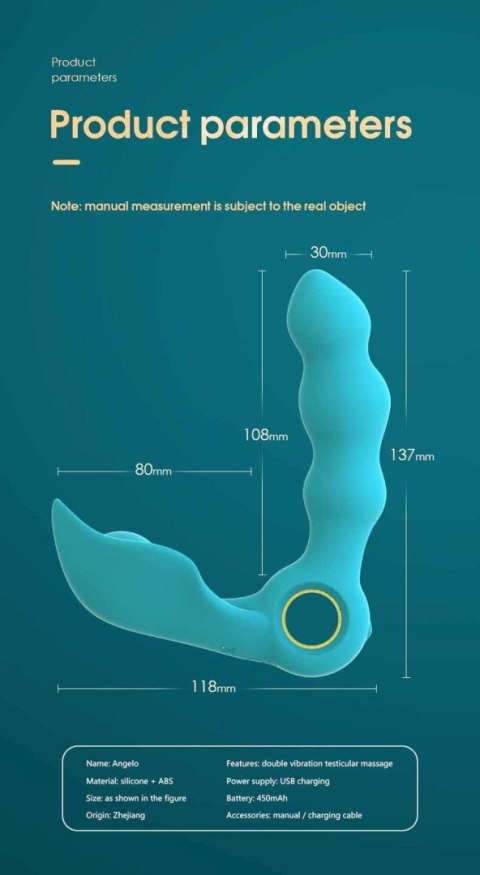 Wibrator analny masażer stymulator prostaty Wibrator analny masażer stymulator prostaty