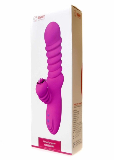 Wibrator króliczek rotacja posuw 30 trybów 24cm Wibrator króliczek rotacja posuw 30 trybów 24cm