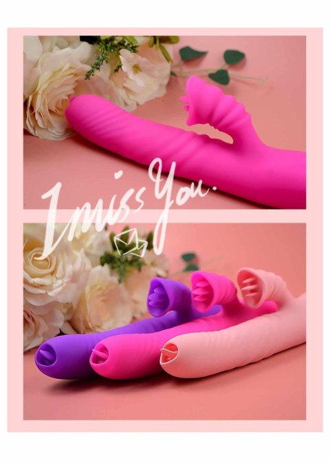 Wibrator ogrzewany z sex masażerem 20 trybów 23cm Wibrator ogrzewany z sex masażerem 20 trybów 23cm