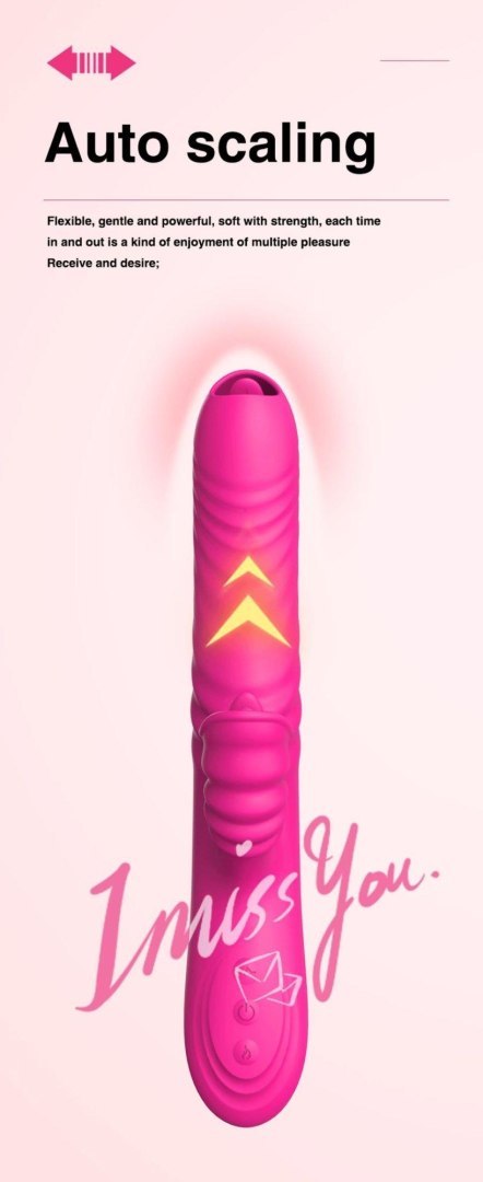 Wibrator ogrzewany z sex masażerem 20 trybów 23cm Wibrator ogrzewany z sex masażerem 20 trybów 23cm