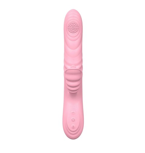 Wibrator posuwisty z sex masażerem 20 trybów 23cm Wibrator posuwisty z sex masażerem 20 trybów 23cm
