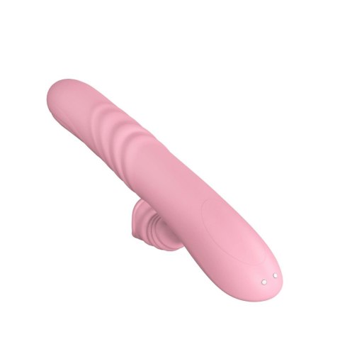 Wibrator posuwisty z sex masażerem 20 trybów 23cm Wibrator posuwisty z sex masażerem 20 trybów 23cm