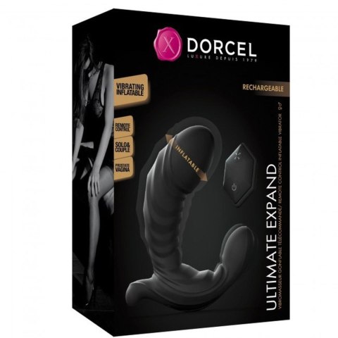 Pompowany wibrator dorcel ultimate expand 7 trybów Pompowany wibrator dorcel ultimate expand 7 trybów