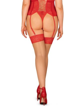 Pończochy do pasa obsessive blossmina 6xl/7xl sex