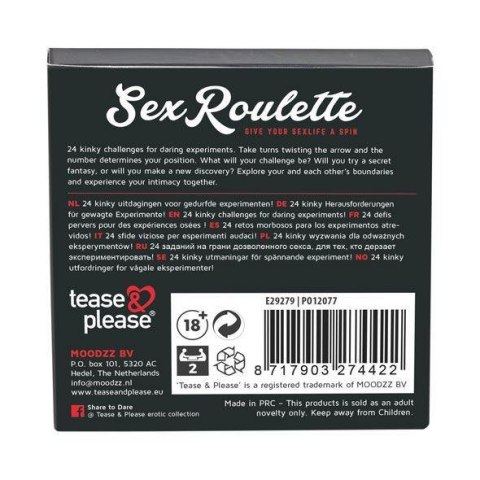 Seks Roulette Kinky (NL-DE-EN-FR-ES-IT-PL-RU-SE-NO) Seks Roulette Kinky (NL-DE-EN-FR-ES-IT-PL-RU-SE-NO)