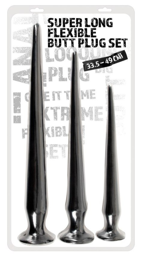 Super Long Anal Plug Set Super Long Anal Plug Set
