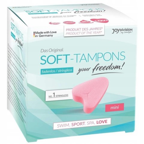 Tampony higieniczne Soft-Tampons mini box of 3 Tampony higieniczne Soft-Tampons mini box of 3
