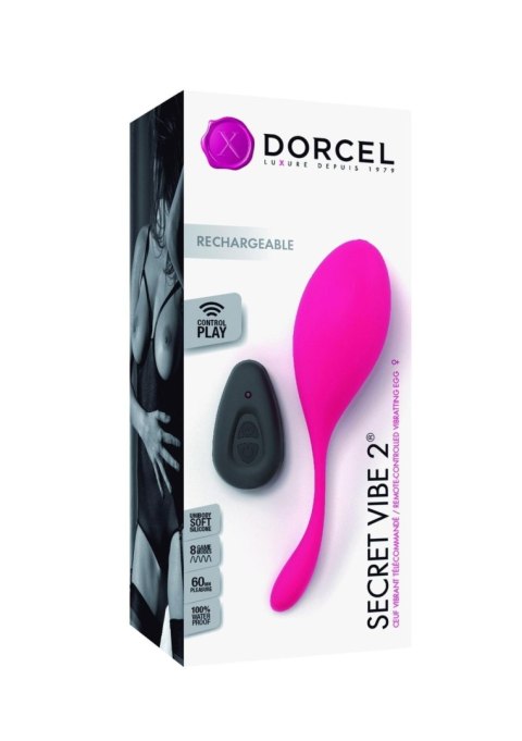 Wibrujące jajeczko pilot dorcel secret vibe 8 tryb Wibrujące jajeczko pilot dorcel secret vibe 8 tryb