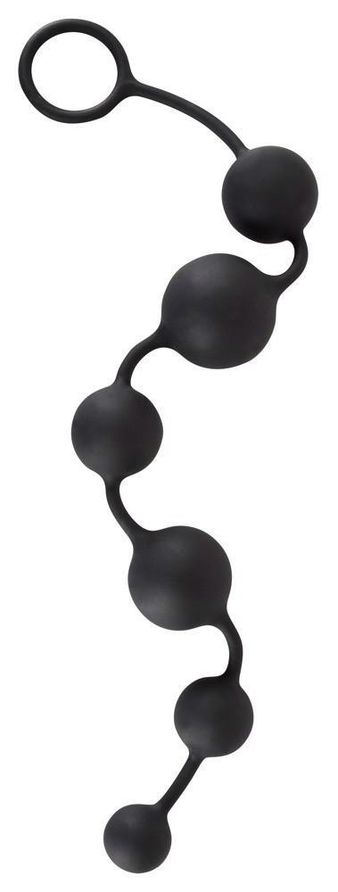 Elastyczny sznur kulek analnych korali długi 40cm