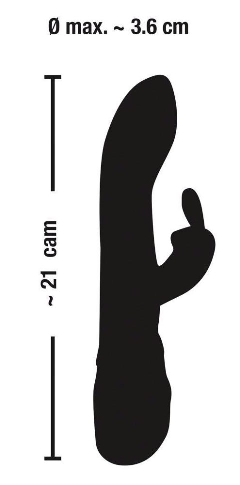 Wibrator wielofunkcyjny z masażerem łechtaczki 21c Wibrator wielofunkcyjny z masażerem łechtaczki 21c
