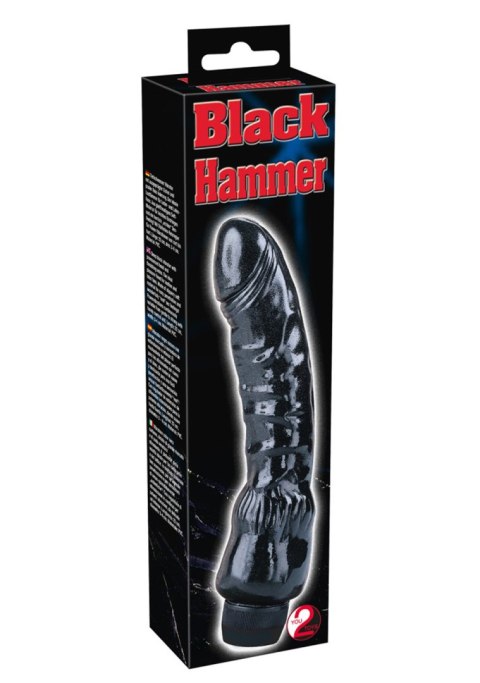 Zgrabny wibrator z wygiętą główką jak penis 22cm Zgrabny wibrator z wygiętą główką jak penis 22cm