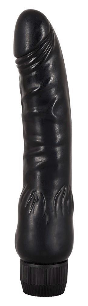 Zgrabny wibrator z wygiętą główką jak penis 22cm Zgrabny wibrator z wygiętą główką jak penis 22cm