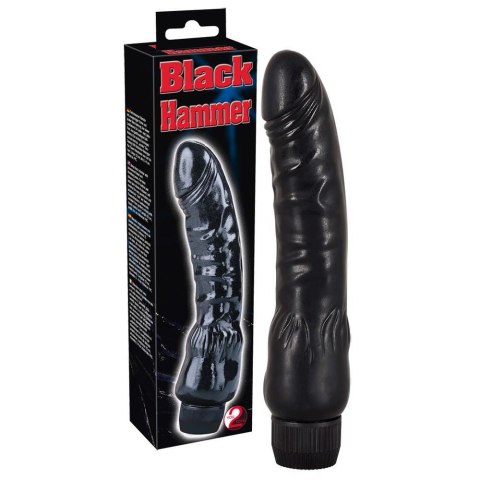Zgrabny wibrator z wygiętą główką jak penis 22cm Zgrabny wibrator z wygiętą główką jak penis 22cm