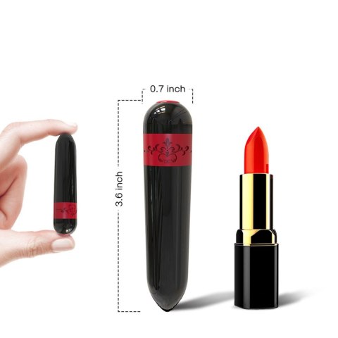 Mini wibrator mały masażer łechtaczki 7cm 9 trybów Mini wibrator mały masażer łechtaczki 7cm 9 trybów