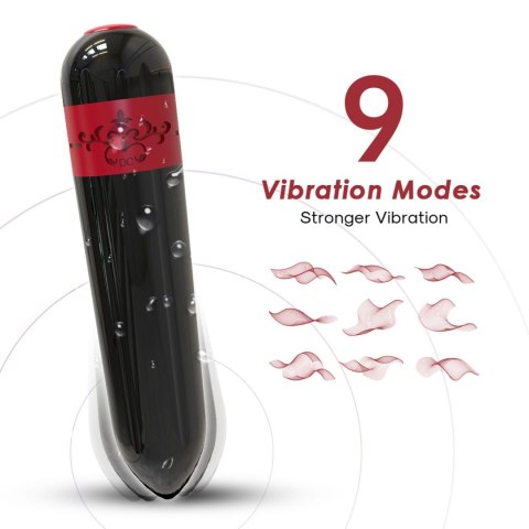 Mini wibrator mały masażer łechtaczki 7cm 9 trybów Mini wibrator mały masażer łechtaczki 7cm 9 trybów