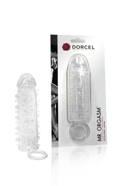 Nakładka na penisa wypustki dorcel mr. orgasm 18cm Nakładka na penisa wypustki dorcel mr. orgasm 18cm