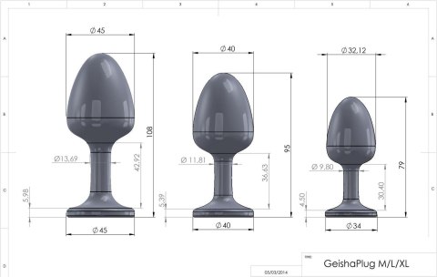 Plug ozdobny analny dorcel geisha diamond m 8cm Plug ozdobny analny dorcel geisha diamond m 8cm
