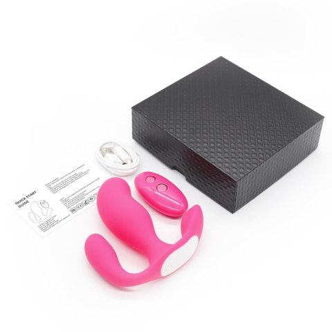 Potrójny wibrator waginalny analny 7 trybów 8 cm Potrójny wibrator waginalny analny 7 trybów 8 cm