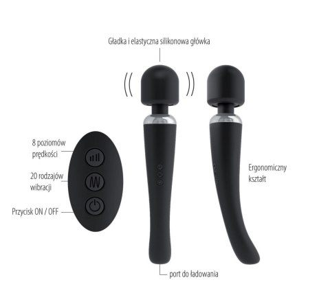 Stymulator łechtaczki dorcel megawand 20 trybów Stymulator łechtaczki dorcel megawand 20 trybów