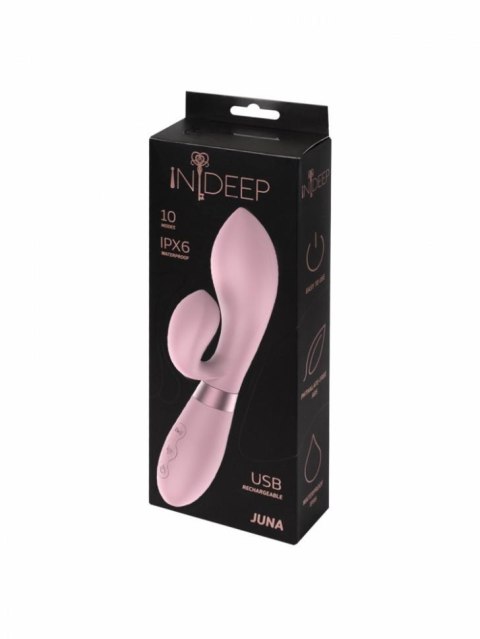Wibrator-Rechargeable Vibrator Indeep Juna Pink Wibrator-Rechargeable Vibrator Indeep Juna Pink