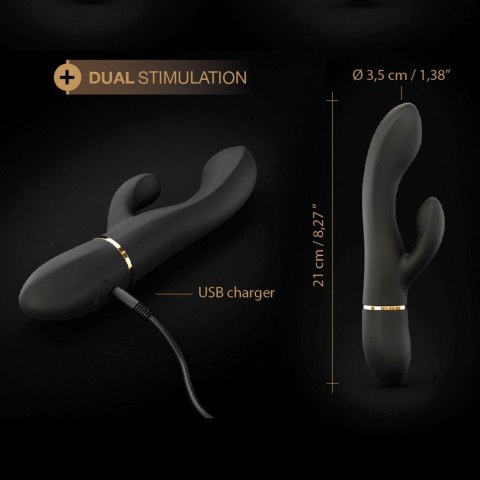 Wibrator króliczek dorcel glam rabbit 21cm 10 tryb Wibrator króliczek dorcel glam rabbit 21cm 10 tryb