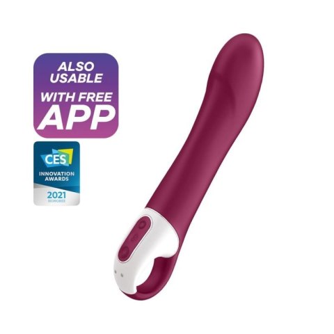 Wibrator podgrzewany punkt g satisfyer big heat Wibrator podgrzewany punkt g satisfyer big heat