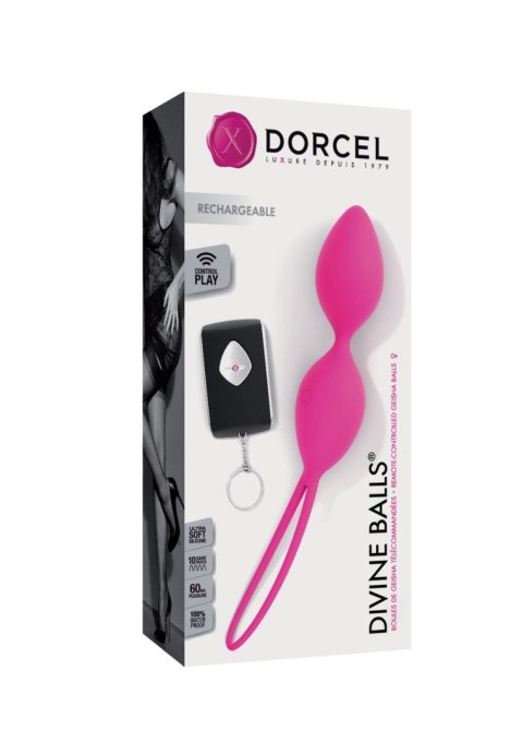 Wibrujące kulki gejszy dorcel divine balls 10 tryb Wibrujące kulki gejszy dorcel divine balls 10 tryb