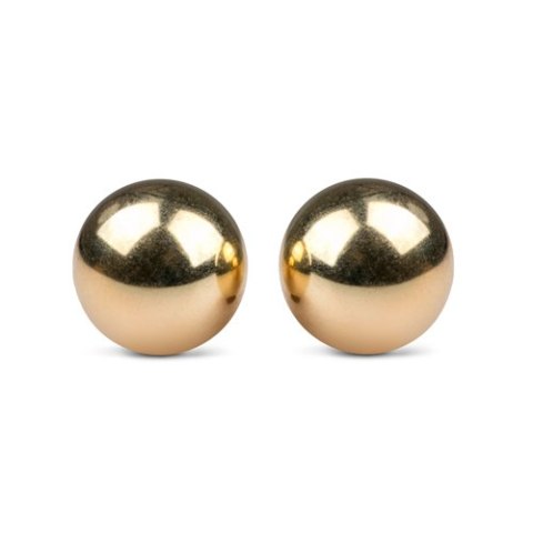 Gold ben wa balls - 25mm Gold ben wa balls - 25mm