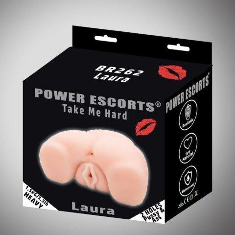 Masturbator-Take Me Hard Laura-Pussy & Ass Masturbator 1,55kg Flesh Masturbator-Take Me Hard Laura-Pussy & Ass Masturbator 1,55kg Flesh