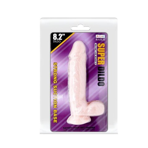 Realistyczne żylaste dildo z przyssawką 21 cm Realistyczne żylaste dildo z przyssawką 21 cm