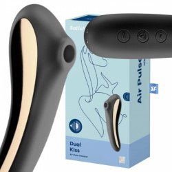 Wibrator stymulator powietrzny satisfyer dual kiss Wibrator stymulator powietrzny satisfyer dual kiss