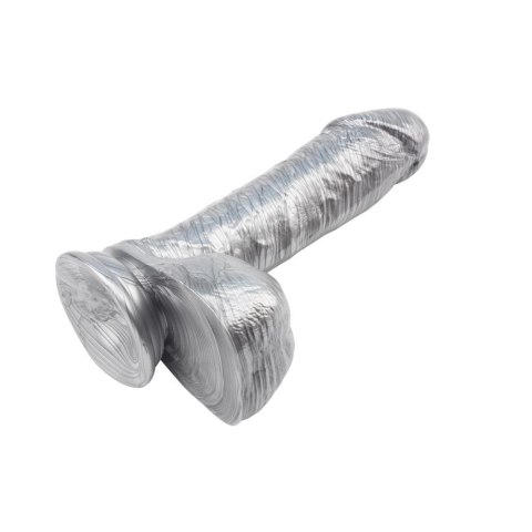 Dildo realistyczne członek jądram przyssawka 19 cm Dildo realistyczne członek jądram przyssawka 19 cm
