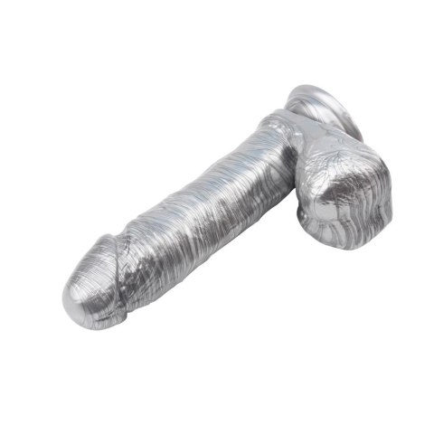 Dildo realistyczne członek jądram przyssawka 19 cm Dildo realistyczne członek jądram przyssawka 19 cm