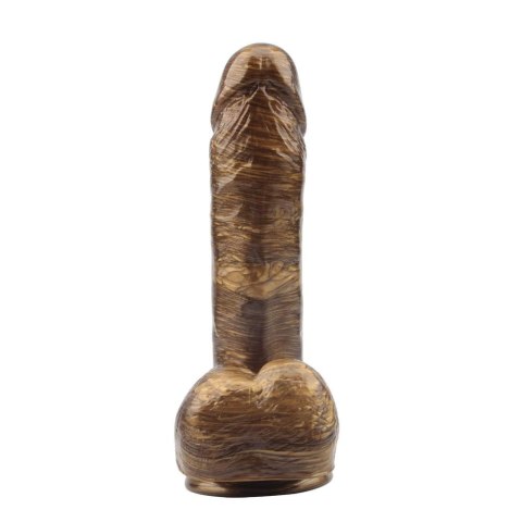 Dildo realistyczne członek jądram przyssawka 19 cm Dildo realistyczne członek jądram przyssawka 19 cm