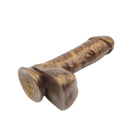 Dildo realistyczne członek jądram przyssawka 19 cm Dildo realistyczne członek jądram przyssawka 19 cm