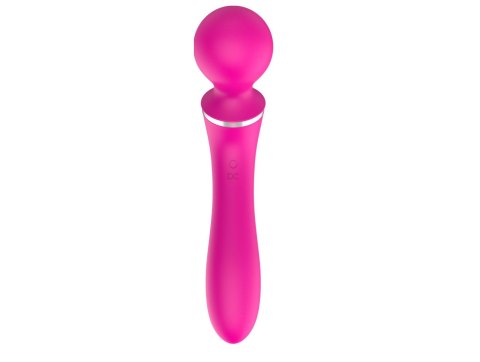 Masażer łechtaczki wibrator 2w1 10+10 trybów 19cm