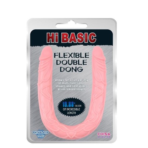 Podwójne realistyczne dildo waginalne analne 51cm Podwójne realistyczne dildo waginalne analne 51cm