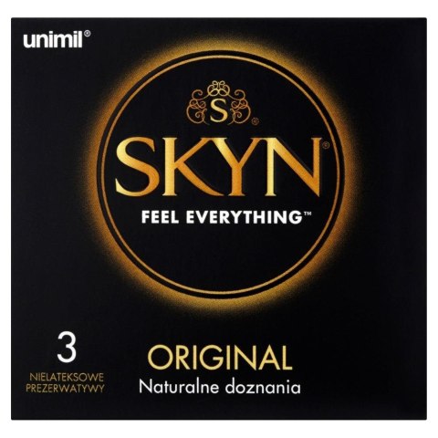 Prezerwatywy bez lateksu naturalne odczucia 3 szt Prezerwatywy bez lateksu naturalne odczucia 3 szt
