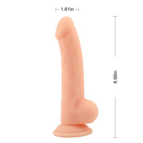 Realistyczne naturalne dildo penis przyssawka 21cm Realistyczne naturalne dildo penis przyssawka 21cm
