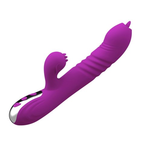 Wibrator-Fairy USB 3 functions of thrusting / 20 vibrations -Purple Wibrator-Fairy USB 3 functions of thrusting / 20 vibrations -Purple