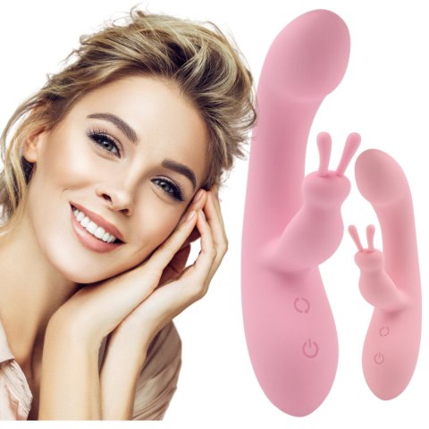 Wibrator królik punkt g łechtaczka 19cm 10 trybów Wibrator królik punkt g łechtaczka 19cm 10 trybów