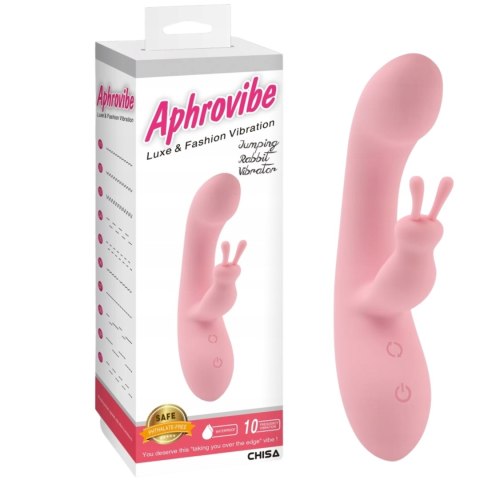 Wibrator królik punkt g łechtaczka 19cm 10 trybów Wibrator królik punkt g łechtaczka 19cm 10 trybów