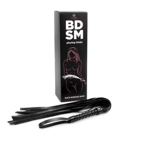 Pejcz-Black Bondage Whip BDSM Pejcz-Black Bondage Whip BDSM