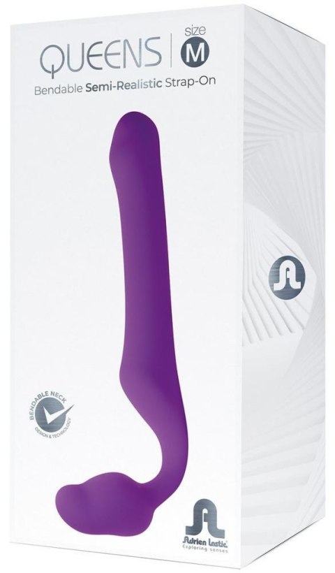 Strap On dildo bez paska z miękkiego silikonu 20cm Strap On dildo bez paska z miękkiego silikonu 20cm