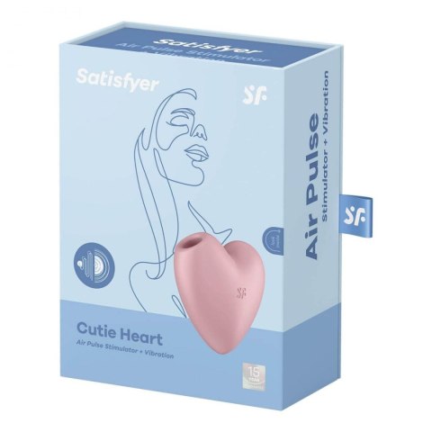 Stymulator powietrzny Satisfyer Cutie Heart Stymulator powietrzny Satisfyer Cutie Heart