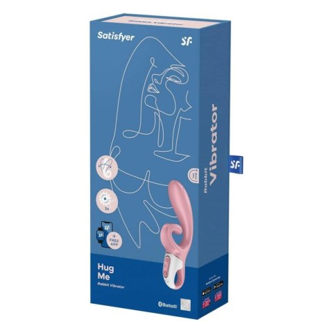 Wibrator wielofunkcyjny króliczek Satisfyer Hug Me Wibrator wielofunkcyjny króliczek Satisfyer Hug Me