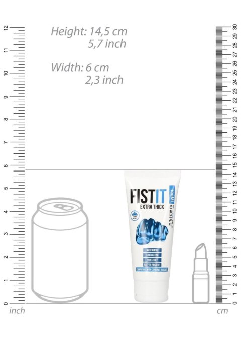 Żel fistingowy nawilżający sex analny gęsty 100 ml