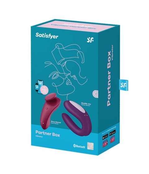 Zestaw wibrator masażer satisfyer partner box 1 Zestaw wibrator masażer satisfyer partner box 1