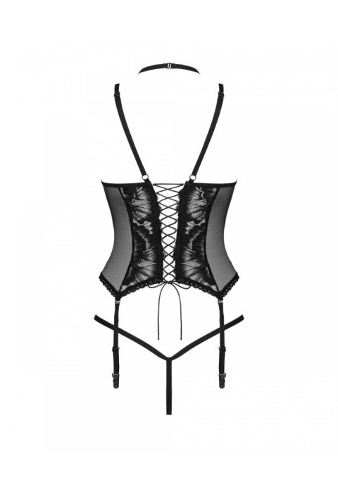 Bielizna-Alessya gorset czarny XS/S Bielizna-Alessya gorset czarny XS/S
