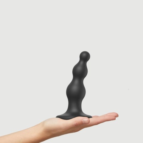 Czarne miękkie dildo w kształcie 3 koralików Czarne miękkie dildo w kształcie 3 koralików